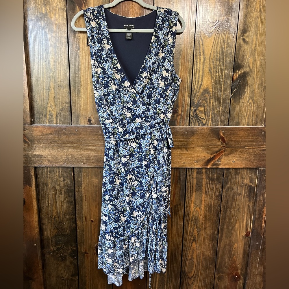Plus sized floral dress 18W